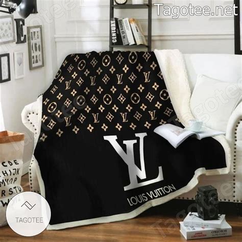 louis vuitton blanket black|louis vuitton monogram blanket.